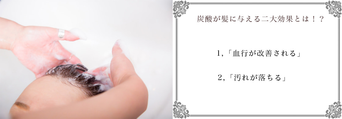 炭酸シャンプー